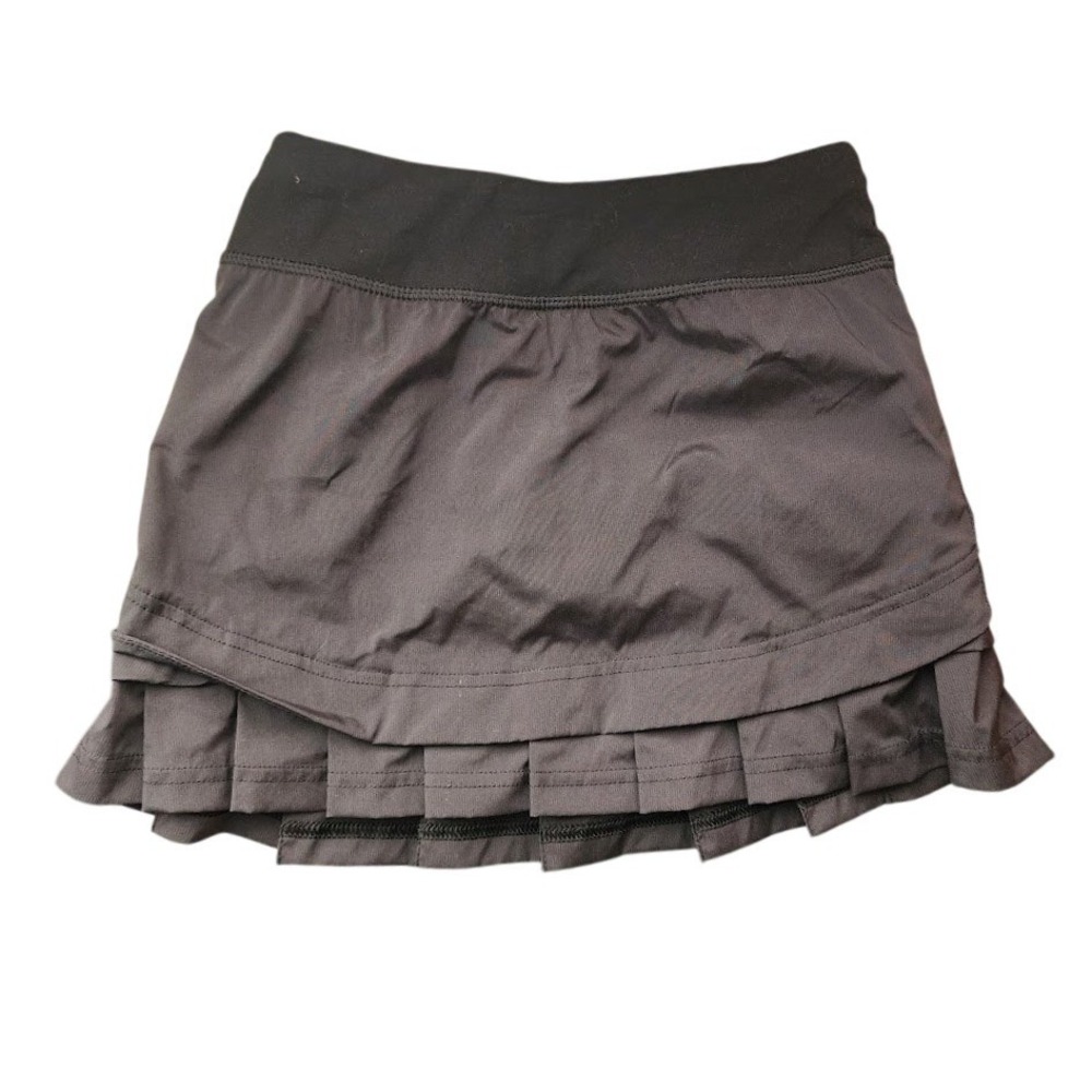 IVIVVA Tennis Skirt Pleated Athletic Skort in Black size 8‎